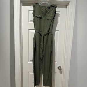 Banana Republic Olive Jumpsuit